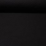 Waffelsweat Greta - Schwarz