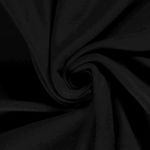 Polaire - Cotton Fleece Uni Noir