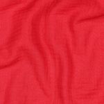 Organiczny muślin - czerwony