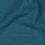 Muślin ekologiczny - Petrol