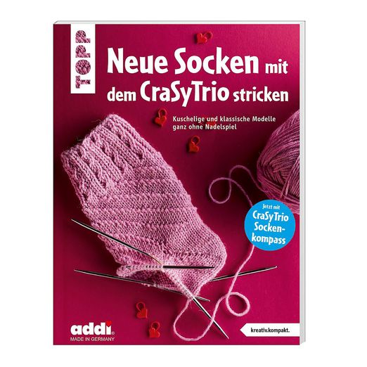 Neue Socken mit dem CraSyTrio stricken Neue Socken mit dem CraSyTrio stricken