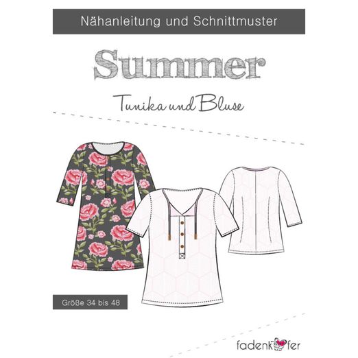 Tunika - Summer - Papierschnittmuster