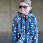 Kinder Sweatjacke - Papierschnittmuster-2