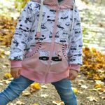 Kinder Sweatjacke - Papierschnittmuster-3