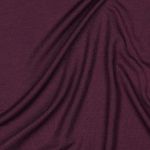 Tencel Jersey - Uni Weinrot