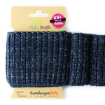 Cuff Me GLOW Grobstrick blue navy