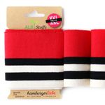 Cuff Me College Wanderlust Rot Weiß Schwarz