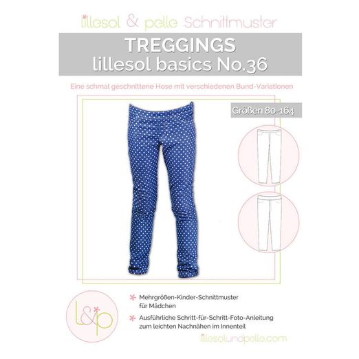 Treggings - lillesol basic No.36 - Papierschnittmuster