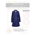 Jeanskleid - lillesol stars No.15 - Papierschnittmuster-0