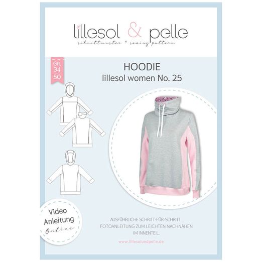 Hoodie - lillesol women No.25 - Papierschnittmuster