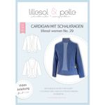 Cardigan mit Schalkragen - lillesol women No.29 - Papierschnittmuster-0