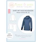 Shirt mit Kuschelkragen - lillesol women No.32 - Papierschnittmuster-0