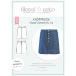 Knopfrock - lillesol women No.40 - Papierschnittmuster-0