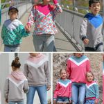 Kombi-eBook Pullover - Crearetro und Crearetro Kids - Schnittmuster eBook-0