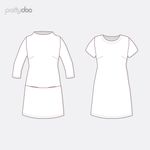 A-Linien-Kleid - Stacey - Papier-Schnittmuster-4