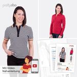 Poloshirt und -kleid - Leslie - Papier-Schnittmuster-0