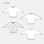 Fledermausshirt - Josie - Papier-Schnittmuster-3
