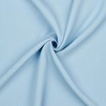 Tecido para vestidos e blusas - Bi-Stretch liso azul-claro
