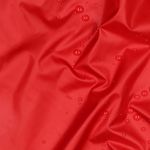 Tecido do impermeável - Vermelho liso repelente de água