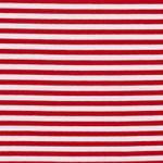 Jersey rayé - Blanc Rouge