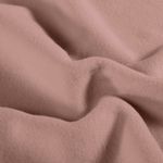 Cotton Fleece Uni vieux rose