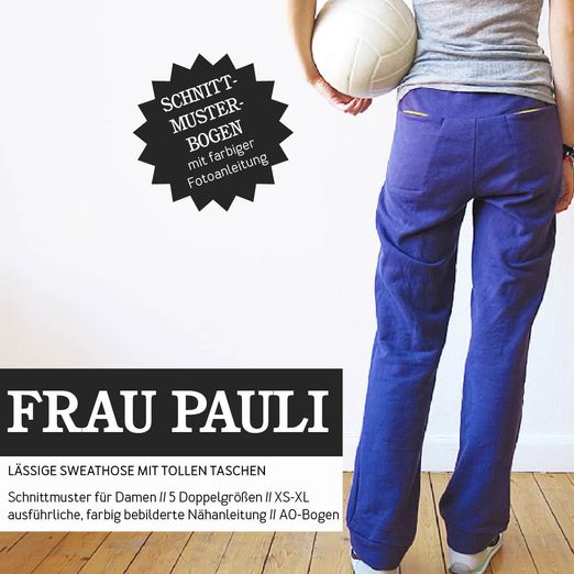 Sweathose - FRAU PAULI - Papierschnittmuster