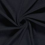 Frotté i stretch - enfärgad mörkblå