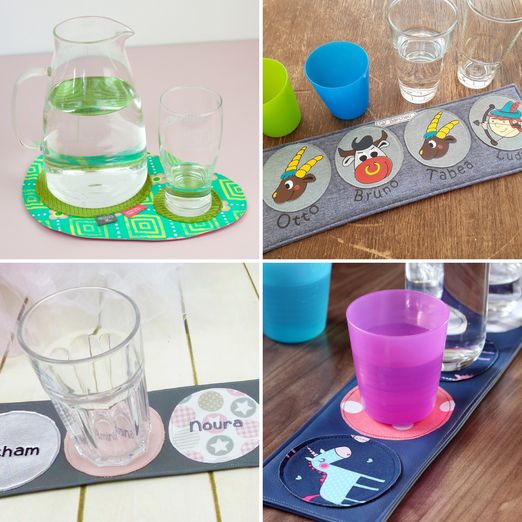 Glasuntersetzer - Lieblingsplatz - Schnittmuster eBook