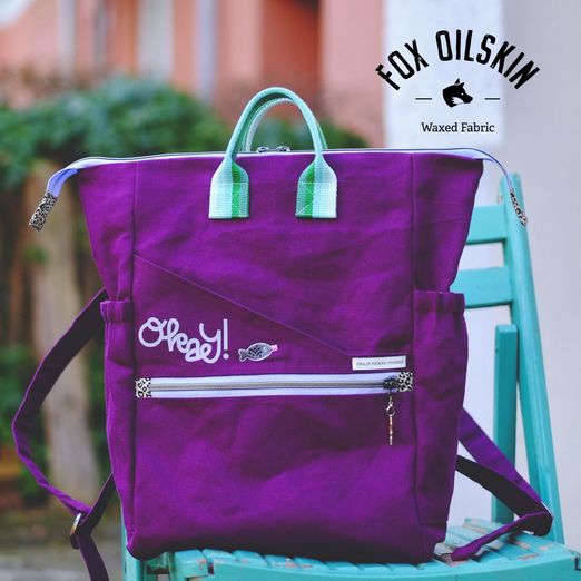 Fox Oilskin - Dry Oilskin Toile Fox Oilskin - Dry Oilskin Toile