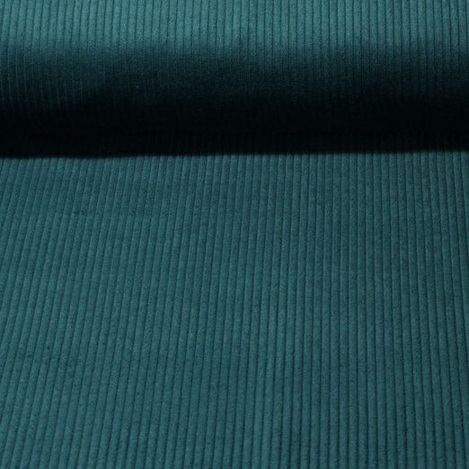 Cord Carole - Washed Cord 4,5mm Grünblau