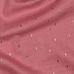 Baumwolle Musselin - Double Gauze Ministriche Foilprint Gold Beere