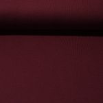 Tissu durable - Sweat d&#039;été French Terry Uni Bordeaux