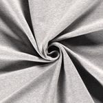 Hållbart tyg – sommar-sweat French Terry enfärgad musgrå