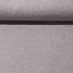 Nachhaltiger Stoff - Sommersweat French Terry Uni Grau Melange