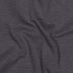 Bord-côte bio uni - anthracite