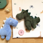 Tissu éponge - vert foncé uni