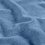 Tissu éponge - bleu uni