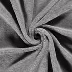 Tissu éponge - gris clair uni