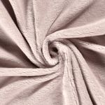 Tissu éponge - uni rose clair