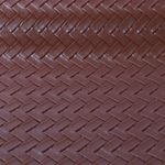 Kunstleder - Fischgrät 3D Tabac
