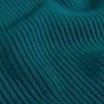 Sweat maille - Uni pétrole