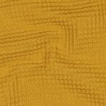 Waffelpique - Jaune uni