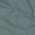 Waffelpique - Vert ancien uni