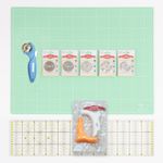 A2 Schneidematte MINT-FLIEDER Masterset 9-teilig-0