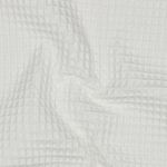 Waffelpique - Uni écru