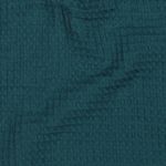 Waffelpique - Pétrole uni