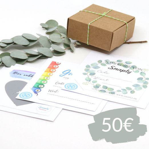 Geschenkgutschein 50 Euro (zum Herunterladen)