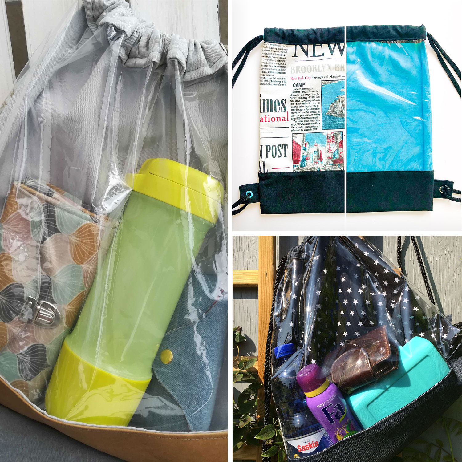 Freebook Clearbag - TURN!AROUND - Schnittmuster eBook-0 Freebook Clearbag - TURN!AROUND - Schnittmuster eBook-0