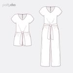 Jumpsuit - Sienna - Papier-Schnittmuster-7