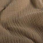 Coton mousseline - Sable